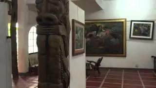Master artist Nemiranda at his gallery