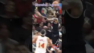 Brandon Ingram can do a little of everything as he rises up to throw one down! #nba #brandoningram
