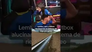 HITBOXKING, LEVIATHAN Y LEMBO REACCIONAN AL SISTEMA DE RIEGO POR GOTEO | #Shorts