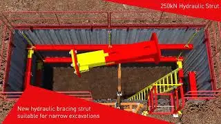 MGF | 152UC and 250kN strut | Product Animation