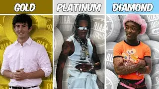 Rap Songs That Went GOLD vs PLATINUM vs DIAMOND! (2025 EDITION)