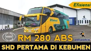 SIAP MENGASPAL RUTE CILACAP - JEPARA‼️SHD DENGAN CHASSIS HINO RM 280 ABS PO EFISIENSI DARI ADIPUTRO