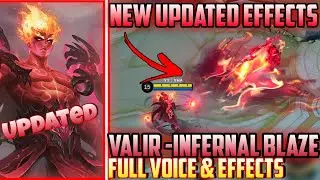 Valir Legend Infernal Blaze Script w/ Updated new effects / Real passive Full sound No pw  | YHA