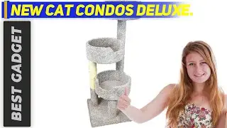 Best  Cat Trees 2022 - New Cat Condos Deluxe Review