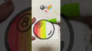 Colouring compilation of Snooker 🎱🎱🎱... #SHORTS#ART.....