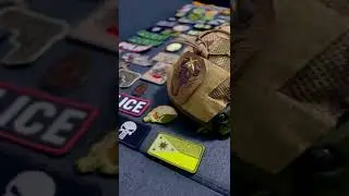 Tactical Velcro Patches and Helmet Cover