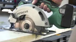 Hitachi 18V Cordless 6-1/2 in. Circular Saw - C18DGLP4