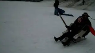 Moe & Daniel video sledging