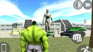The Giant Zombie Vs The Hulk || Indian bike driving 3d game