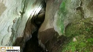 Weird Cave System Found In The Woods While Gold Prospecting!