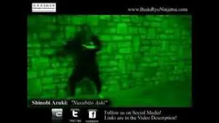 Tomo-ryu Shinobi Aruki | Ninja Martial Arts Training (Ninjutsu) 戸猛流/伴流, 忍び歩き