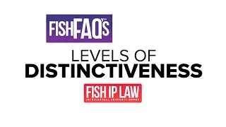 FishFAQ&trade; TM03 Levels of Distinctiveness
