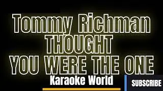 Tommy Richman - THOUGHT YOU WERE THE ONE (Karaoke Version)