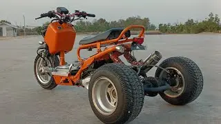 รถบ้านบอส ขาย zoomer 3 ล้อ150 cc auto เดินหน้าถอยหลัง ราคา 39,500 บาทไทย