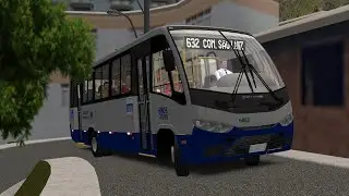 PBS2 Driving Simulator | Marcopolo Senior 2016 MB LO-916 Bluetec 5 - Carro 6803 na Linha 632