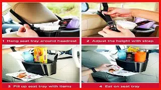 Rubbermaid Back Seat Tray: The Ultimate Car Organizer for Food, Drinks, and More