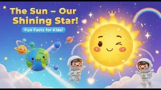 Meet the Sun! 🌞 Our Shining Star of Light, Warmth & Life!