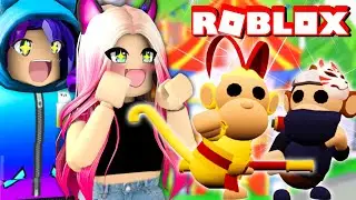 Венджи собирает всех обезьян в новом обновлении «Adopt Me» от Roblox! Пытаюсь создать короля снеж...