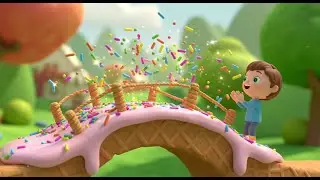The Ice Cream Bridge Melts Away | Summer Adventure Song for Kids | Fun Preschool Nursery Rhyme