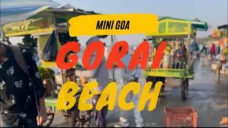 Gorai Beach|Mini Goa|Travel Vlog|Mumbai Darshan|Places To Visit In Maharashtra|Best Beaches