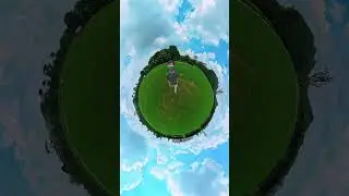 Little Planet на Osmo 360 📸  #DJIOsmo360 #TinyPlanet #Osmo360 #360video #Shorts #FPV #DJI