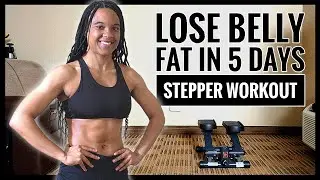 Lose Belly Fat in 5 Days | Intense Mini Stepper Workout for a Flat Stomach & Burn Belly Fat