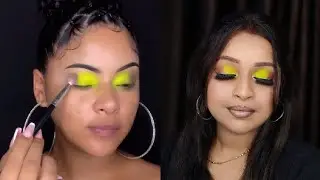 ombre sunset smoky eye makeup tutorial #shorts #ytshort #vairal #youtubeshorts