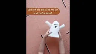 Halloween Decor - DIY Felt Ghost