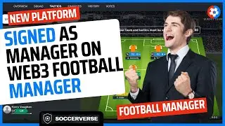 WEB3 Football Manager game! FREE to play so why NOT take over a club TODAY!