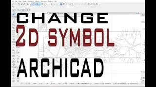 Change 2D symbol for object in ArchiCAD