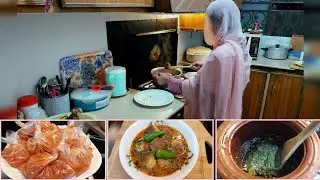HOUSEWIFE Kitchen Routine in Pakistan | Kitchen Hacks & Chicken Kofta Curry Recipe