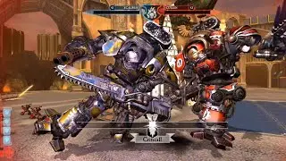 Warhammer 40k Freeblade multiplayer mobile gameplay. (3 victories)