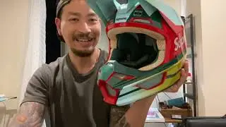 Supreme Honda Fox racing helmet