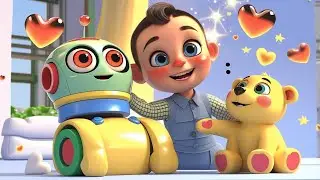 Helping Others Song 🤖 | Good Manners & Kindness for Kids | Social Skills | JK Little Learners