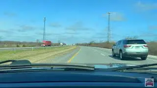 Driving Through a MASSIVE Wind Farm #driving #roadtrip #tour