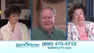 Safe Step Walk-In Tub Infomercial with Host Rick Chambers