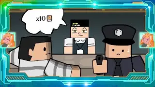 Анимация побег из тюрьмы | План побега из тюрьмы | Blockman Go Animation #YATOBG