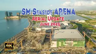 Quick Aerial Update‼️: SM Seaside ARENA x SMX Convention Center | CEBU