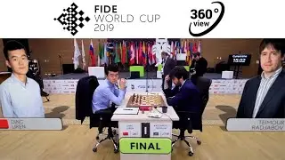 FIDE World Cup in 360&deg; Virtual Reality | Playing hall |