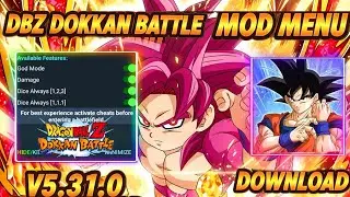 NEW DOKKAN BATTLE MOD MENU V5.31.0 APK / DBZ Dokkan Battle Hack / Dragon Ball 40th Anniversary