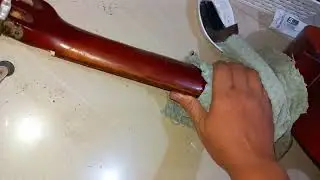 Asmr Cleaning a Dull Classical Guitar Neck to Make It Shine Again