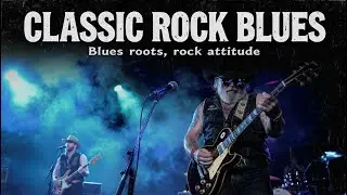 Deep Soul Blues Rock inspired by Santana, Gary Moore & Eric Clapton | Relaxing Night Drive