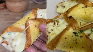 Cheesy chicken Bread Parcel 😋|🔥Ifthar Snack Recipe🌙Domino&rsquo;s Style Chicken Parcel Recipe|