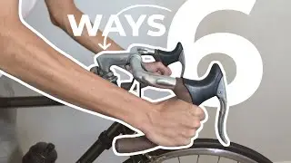6 Ways to Hold Drop Bars！ Fixed Gear / Fixie with Brake Levers