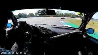 06062018 2:11 assen m50b25nv bbtb m20 flywheel slippery due to anti freeze leakage on the track
