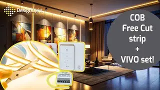 Откройте для себя идеальный дуэт &ndash; светодиодную ленту COB Free Cut и комплект VIVO! www.designlig...