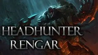 League of Legends - Headhunter Rengar - Full Game With AlexVikingPro(I was tired as fuck)