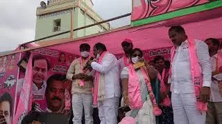 Ragam Nagender Yadav's Speach at Bike rally. Sherilingampally.