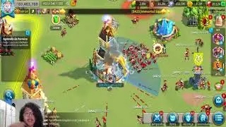 BRASILEIRO SENDO ZERADO NO KVK - HABILIDADE APRISIONAR DO REI - RISE OF KINGDOMS