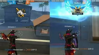 1 VS 4 Gameplay || 1 vs 4 Clutch Free Fire || @ok gamer || #freefire #okgamer #1vs4clutch